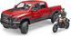 Игрушечный внедорожник "Dodge RAM 2500" с мотоциклистом 02502 фото 4