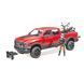 Игрушечный внедорожник "Dodge RAM 2500" с мотоциклистом 02502 фото 1