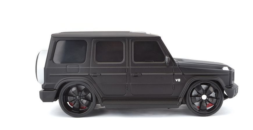 Машинка іграшкова на р/к 2018 Mercedes-Benz G-Class, масштаб 1:24 матовий чорний 81526 фото