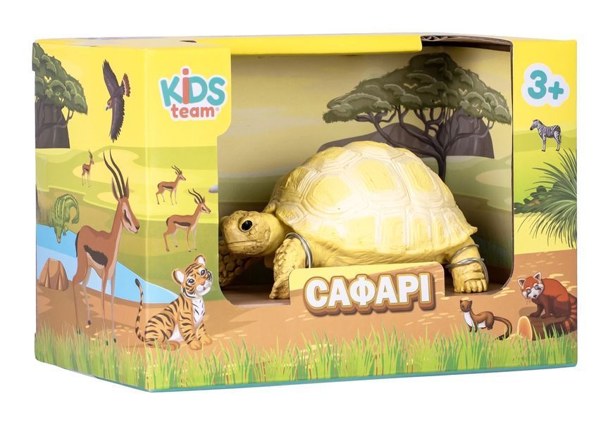 Игрушка-животное "Сафари" (Египетская черепаха жёлтая) Q9899-A63-3 фото