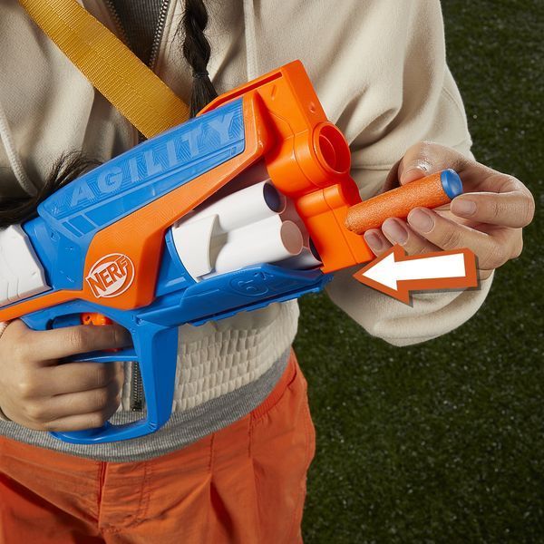 Бластер игрушечный "Ловкость", серия "Nerf N Series" F8629 фото
