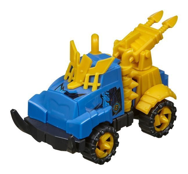 Ігровий набір &ndash; збірна машинка та динозавр Triceratops green 20074 фото