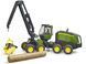 Игрушечный комбайн "John Deere 1270G" с 1 бревном 02135 фото 5