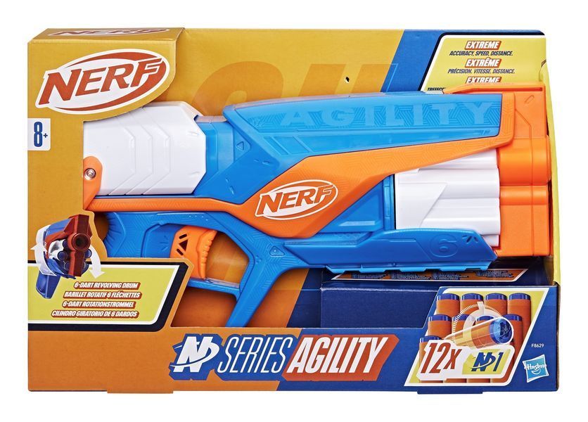 Бластер игрушечный "Ловкость", серия "Nerf N Series" F8629 фото