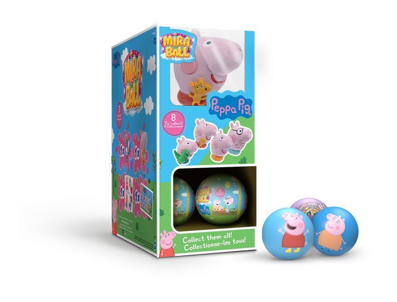 М'яка іграшка-сюрприз у кулі, з аксесуарами MIRABALL PEPPA PIG, в асорт.28 шт. (M14159) M14113-M14159 фото