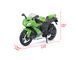 31101-10011 Игрушечный мотоцикл Kawasaki Ninja ZX-10R в масштабе 1:12 31101-10011 фото 7