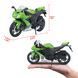 31101-10011 Игрушечный мотоцикл Kawasaki Ninja ZX-10R в масштабе 1:12 31101-10011 фото 12