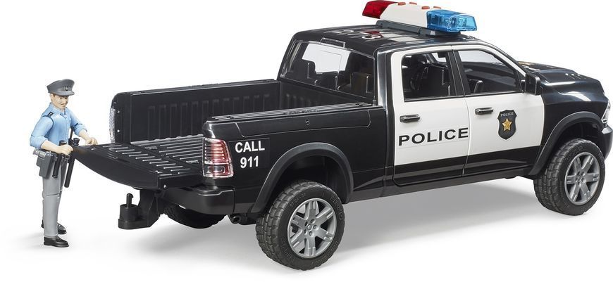 Іграшковий поліцейський "RAM 2500" з фігуркою поліцейського 02505 фото