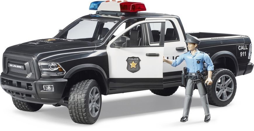 Іграшковий поліцейський "RAM 2500" з фігуркою поліцейського 02505 фото