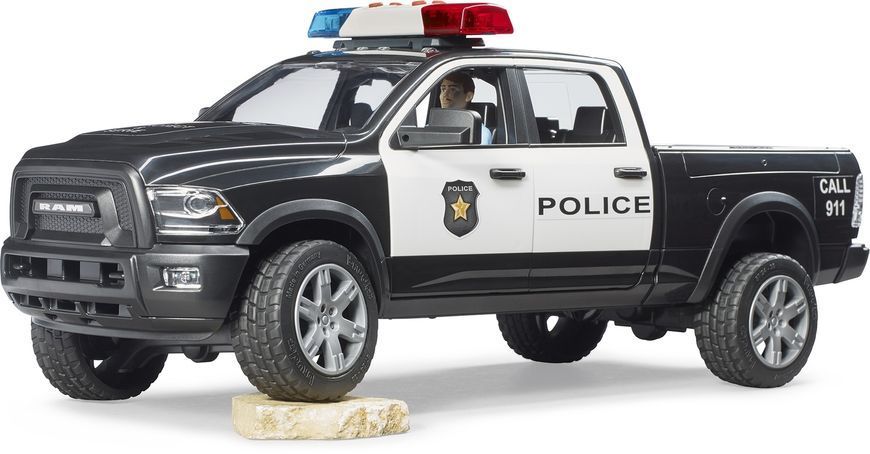Іграшковий поліцейський "RAM 2500" з фігуркою поліцейського 02505 фото