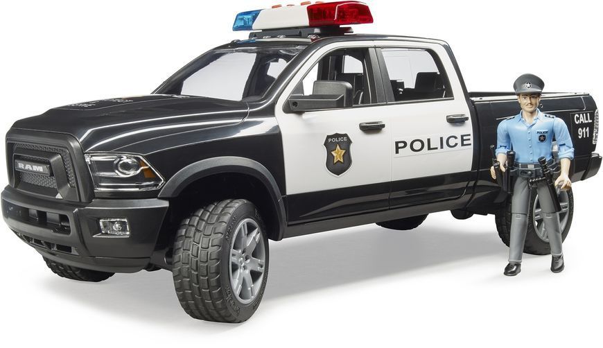 Іграшковий поліцейський "RAM 2500" з фігуркою поліцейського 02505 фото