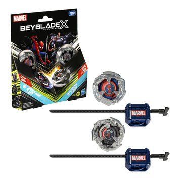 Набір із двох дзиґ Marvel Beyblade X: Людина-Павук та Веном G0278-G0288 фото