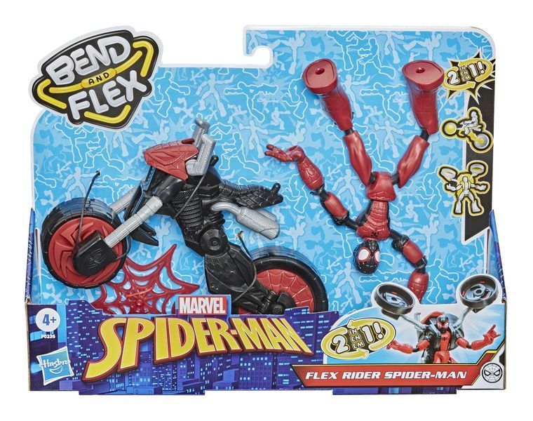 Фигурка Человека-Паука Bend and Flex, серия "Бенди" F0236 фото