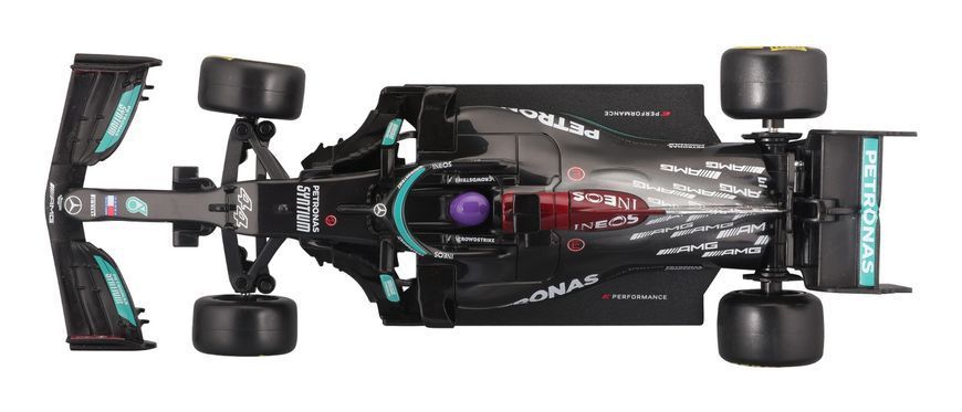 Машинка іграшкова на р/к F1 MERCEDES-AMG, масштаб 1:24, #44 Lewis Hamilton 82355 фото
