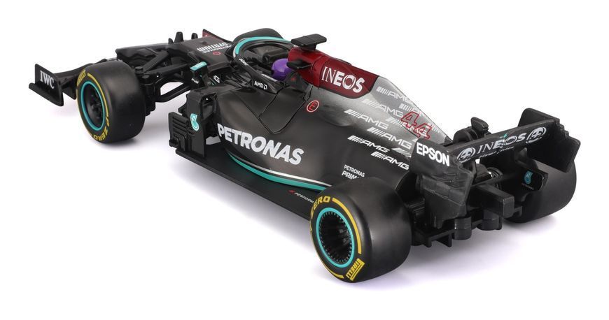Машинка іграшкова на р/к F1 MERCEDES-AMG, масштаб 1:24, #44 Lewis Hamilton 82355 фото