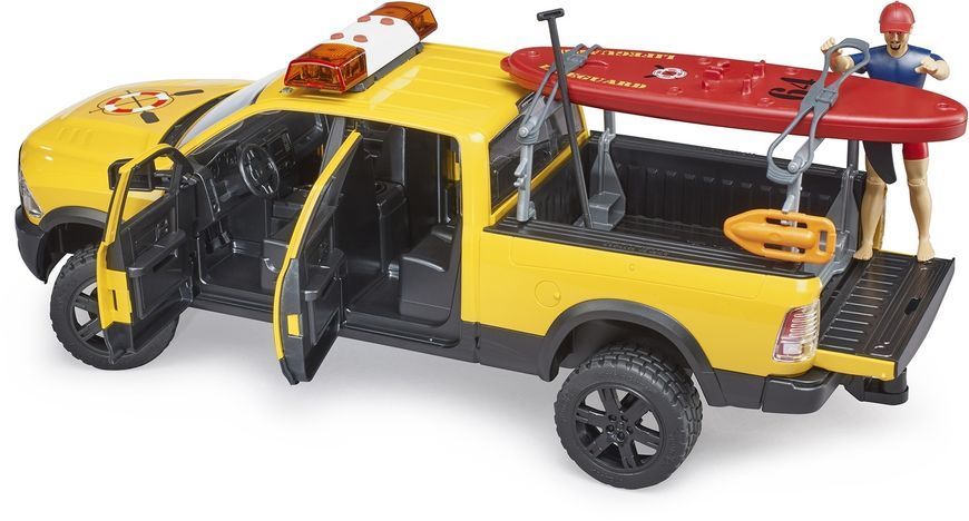 Игрушечная спасательная машина "RAM 2500" с фигуркой спасателя. 02506 фото