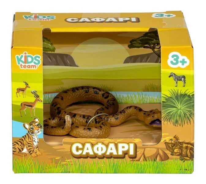 Игрушка-животное "Сафари" (Гремучая змея) Q9899-A80-4 фото