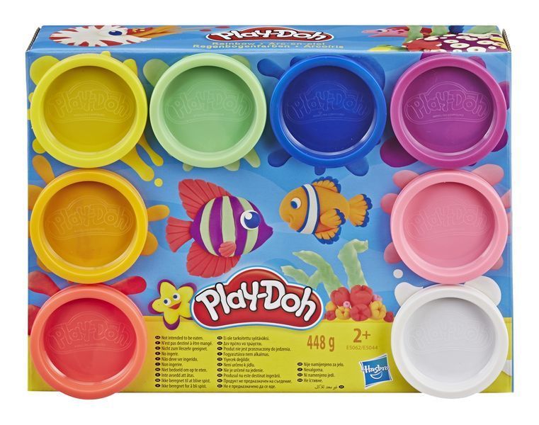 Набір пластиліну Play-Doh "Веселка" (8 кольорів) E5044-E5062 фото