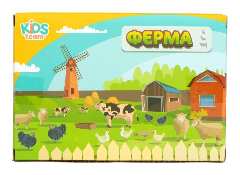 Набор игрушек "Фермерские" животные (фермер, утка, барашек, кролик) Q9899-T7-6 фото