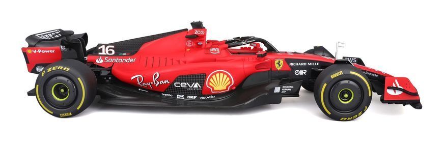 Машинка іграшкова на р/к Formula RC SF-23, масштаб 1:10, #16 Charles Leclerc 82771 red фото