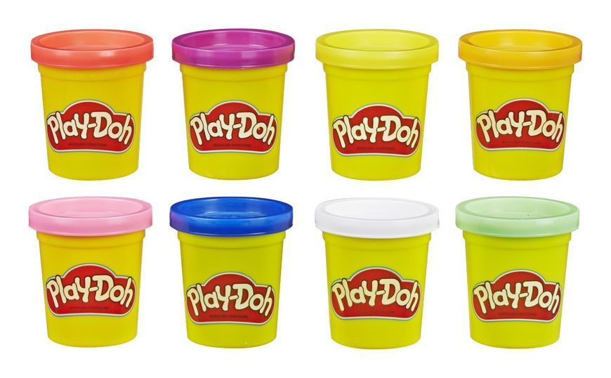 Набір пластиліну Play-Doh "Веселка" (8 кольорів) E5044-E5062 фото