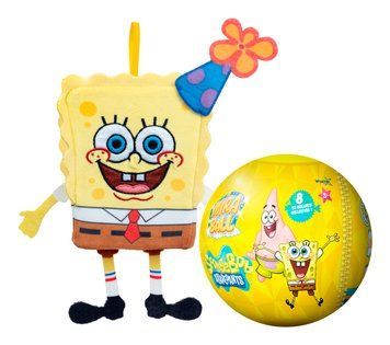 М'яка іграшка-сюрприз у кулі, з аксесуарами, MIRABALL SPONGEBOB, в асорт.28 шт. (M14165) M14119-M14165 фото
