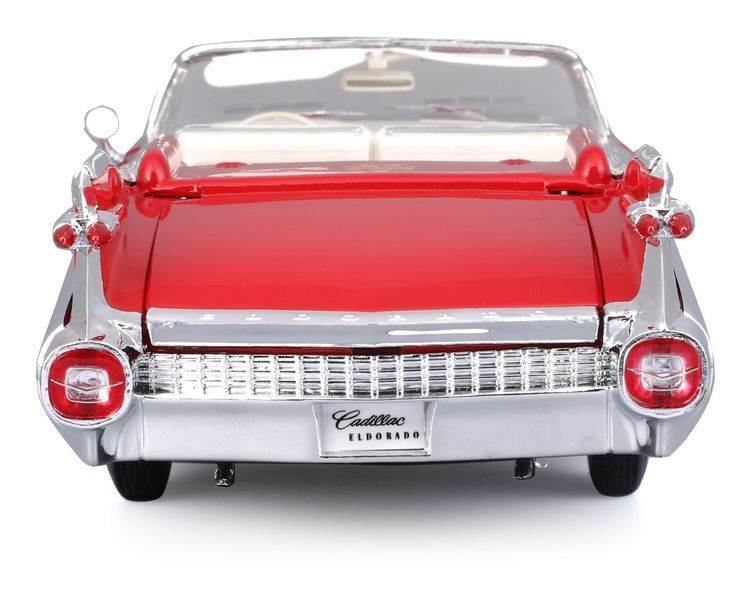 Машинка іграшкова 1959 Cadillac Eldorado Biarritz, масштаб 1:18 червоний 36813 red фото