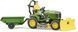 Игрушечный садовый трактор &laquo;John Deere&raquo; с прицепом и фигуркой садовника 62104 фото 4