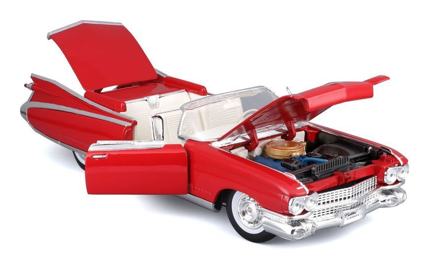Машинка іграшкова 1959 Cadillac Eldorado Biarritz, масштаб 1:18 червоний 36813 red фото