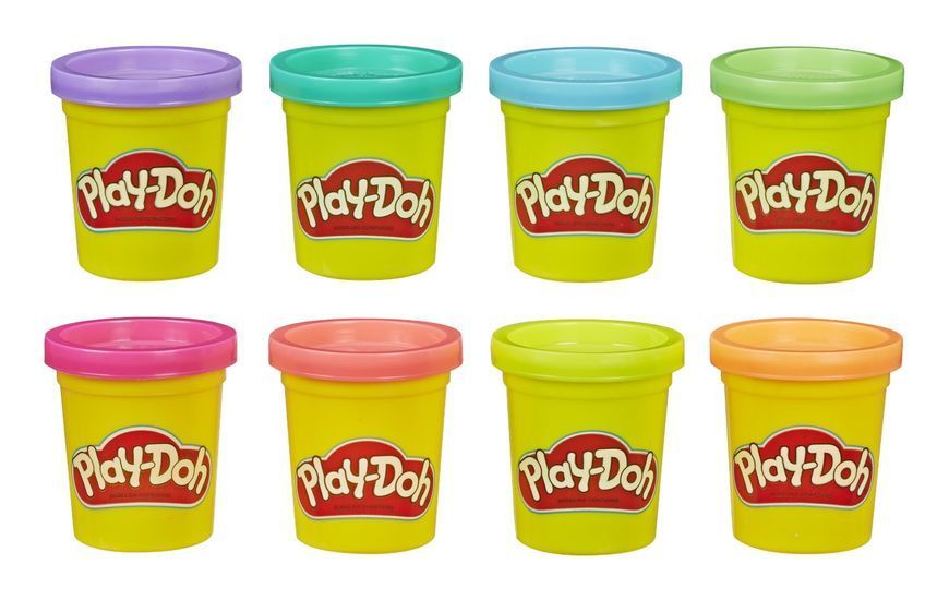 Набір пластиліну Play-Doh "Неон" (8 кольорів) E5044-E5063 фото
