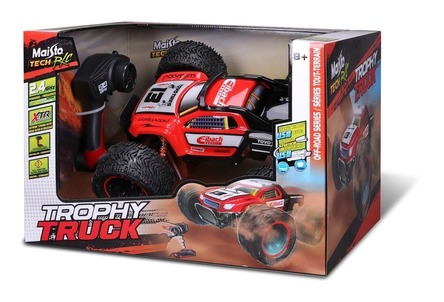 Машинка іграшкова на р/к Off-Road Desert Racer червона 81466 red фото