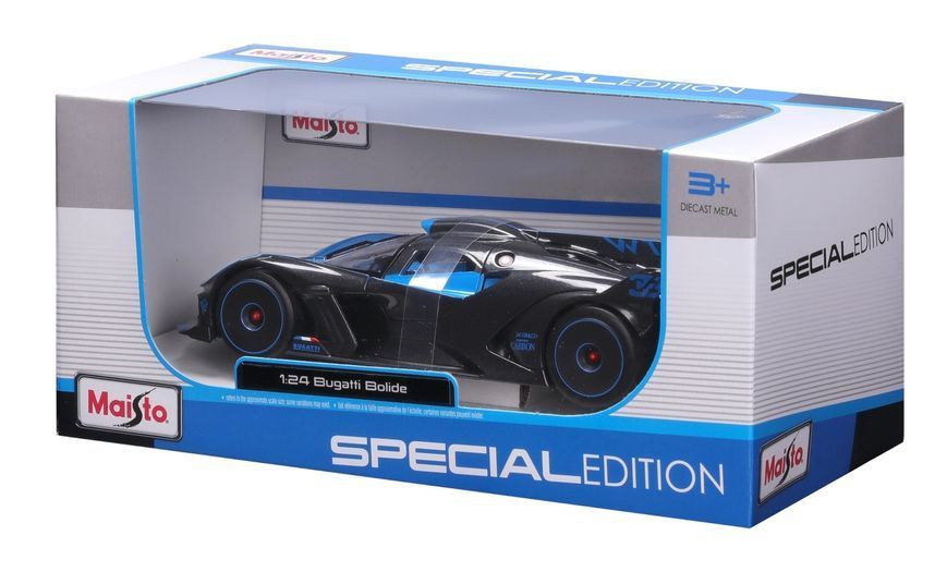 Автомодель в масштабі 1:24 - Bugatti Bolide синій 32911 blue фото