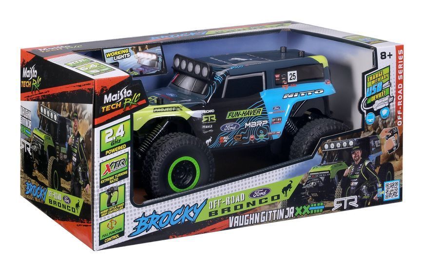 Машинка іграшкова на р/к "Brocky" Off-Road Ford Bronco 81605 фото