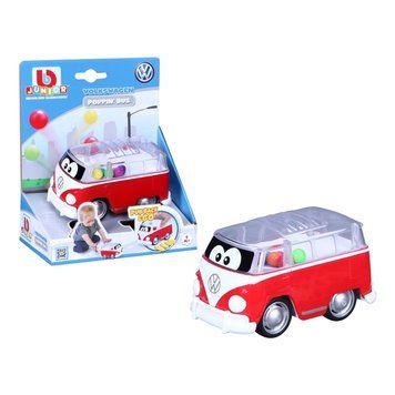 Игровая модель автомобиля VW Samba Bus, инерционная, красная 16-85109-16-85109RD фото