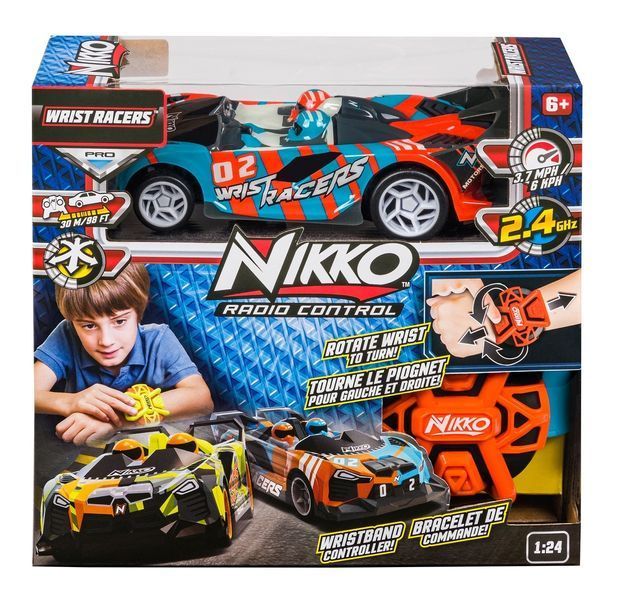 Машинка на р/к &laquo;Wrist Racers - Graphic Red&raquo; с пультом управления на запястье (2хААА бат. - не в компл.) 10291 фото
