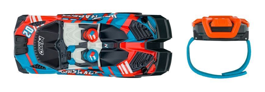 Машинка на р/к &laquo;Wrist Racers - Graphic Red&raquo; с пультом управления на запястье (2хААА бат. - не в компл.) 10291 фото