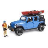 Іграшковий автомобіль "Jeep Wrangler Rubicon Unlimited" з каяком та фігуркою 02529 фото