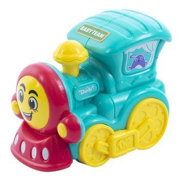 Инерционная игрушка, паровозик бирюзового цвета, арт. 8620 8620-3 фото