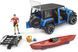 Іграшковий автомобіль "Jeep Wrangler Rubicon Unlimited" з каяком та фігуркою 02529 фото 7