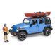 Іграшковий автомобіль "Jeep Wrangler Rubicon Unlimited" з каяком та фігуркою 02529 фото 1