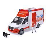 Іграшковий автомобіль швидкої допомоги "MB Sprinter" з фігуркою 02676 фото