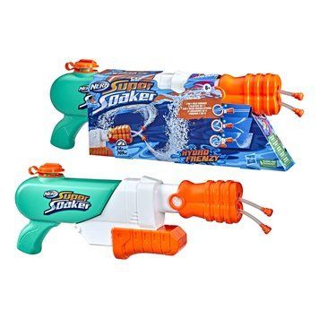 Бластер игрушечный водный "Hydro Fringe", серия "Nerf Super Soccer" F3891 фото