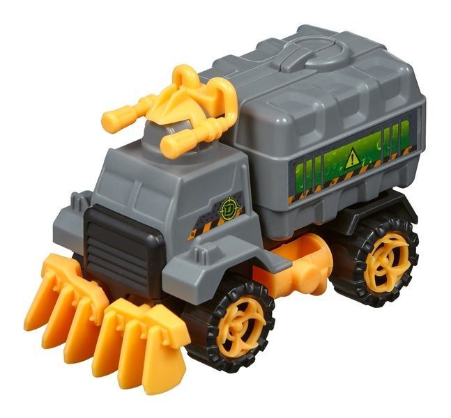 Ігровий набір &ndash; збірна машинка та динозавр Raptor green 20075 фото