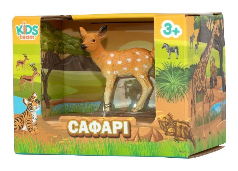 Іграшка фігурка тварини "Сафарі" (Оленя) Q9899-A92-3 фото