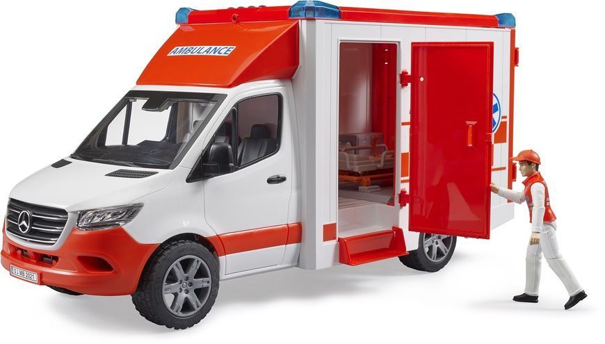 Игрушечная машина скорой помощи &laquo;MB Sprinter&raquo; с фигуркой 02676 фото