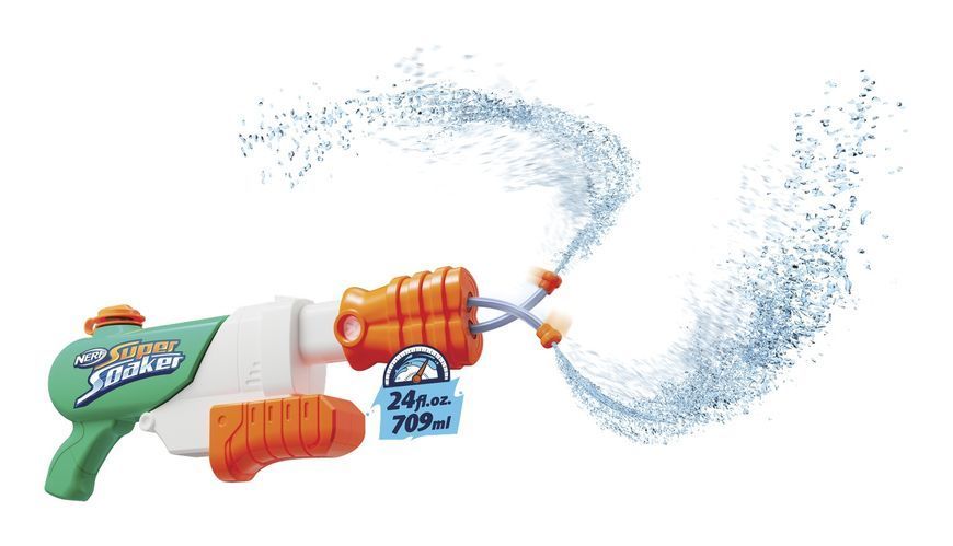 Бластер игрушечный водный "Hydro Fringe", серия "Nerf Super Soccer" F3891 фото