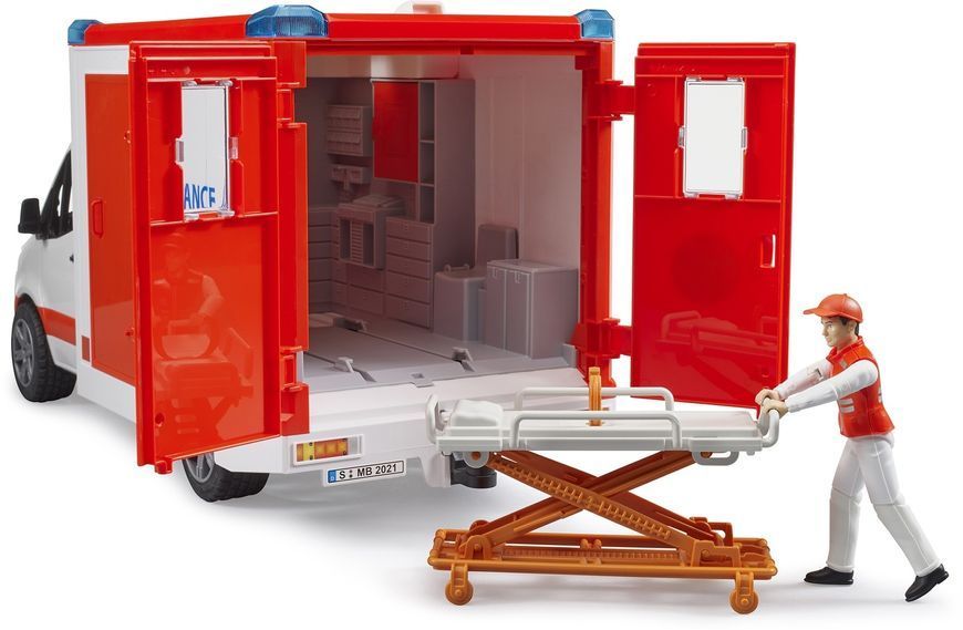 Игрушечная машина скорой помощи &laquo;MB Sprinter&raquo; с фигуркой 02676 фото