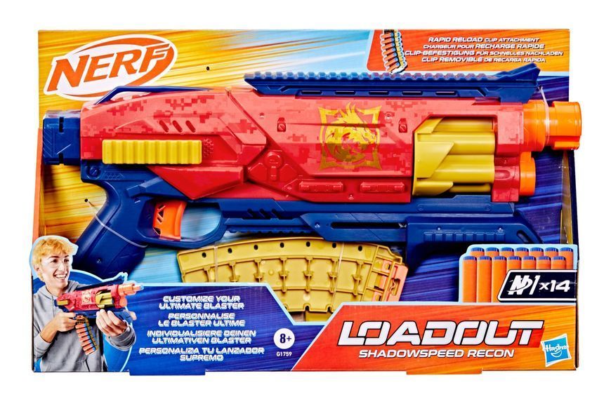 Бластер іграшковий "Nerf Loadout Shadowspeed Recon" G1759 фото