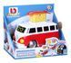 Игрушечная модель автомобиля VW Samba Bus, инерционная, арт. 16-85110, красный 16-85110-16-85110RD фото 4