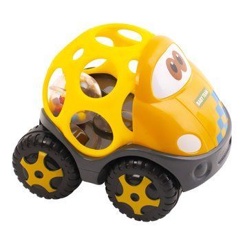 Игрушка-погремушка "Машинка", желтый корпус, арт. 8406 8406-2 фото